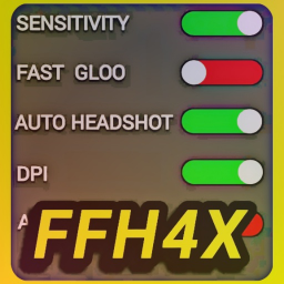 down FFH4X MOD  menu for fire apk